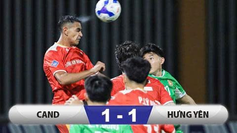 Hòa CAND, Hưng Yên giữ vững ngôi đầu bảng hạng Nhất